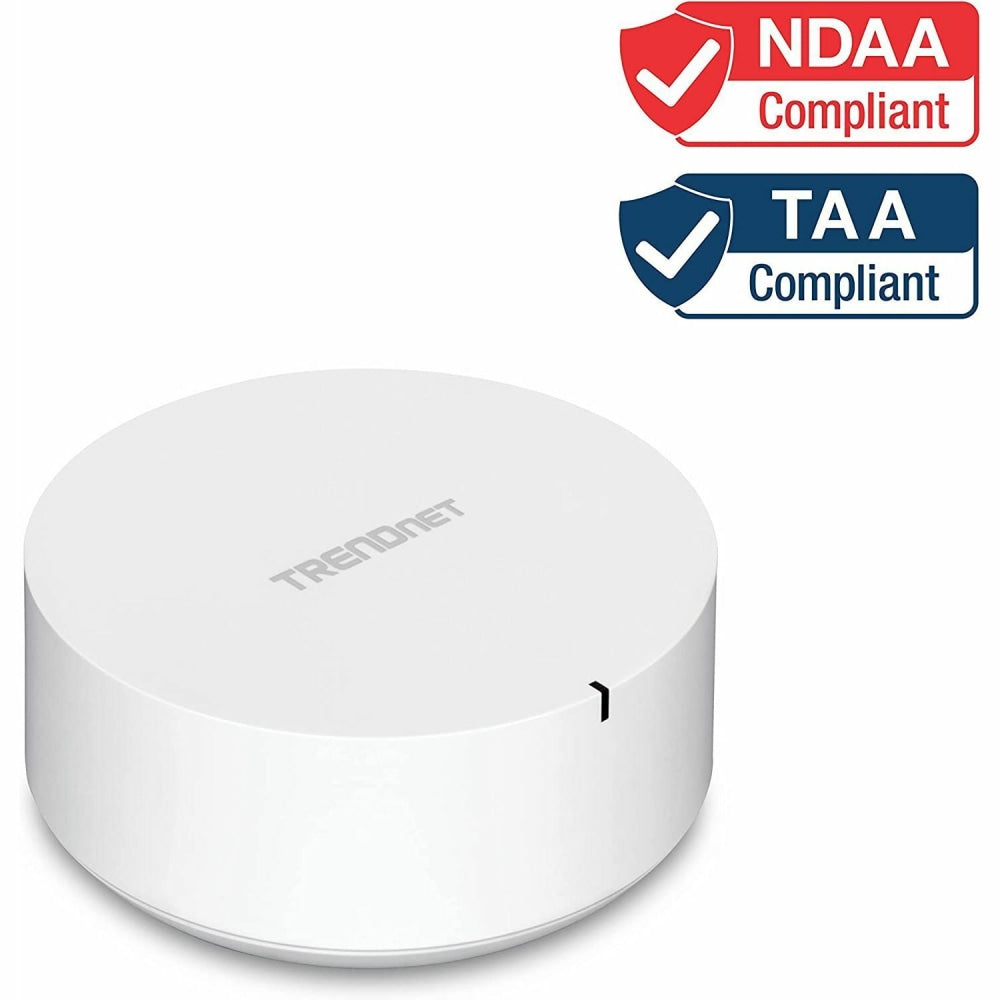 TRENDnet AC2200 WiFi Mesh Router;TEW-830MDR;1xAC2200 WiFi Mesh Router;App-Based Setup;Expanded Wireless Internet(Up to 2;000 Sq Ft.Home);Supports 2.4GHz/5GHz - AC2200 WiFi Mesh Router