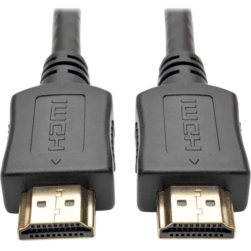 Eaton Tripp Lite Series High-Speed HDMI Cable, HD, Digital Video with Audio (M/M), Black, 40 ft. (12.19 m) - HDMI for Audio/Video Device, TV, Projector, A/V Receiver, iPad - 2.25 GB/s - 40 ft - 1 x HDMI Male Digital Audio/Video