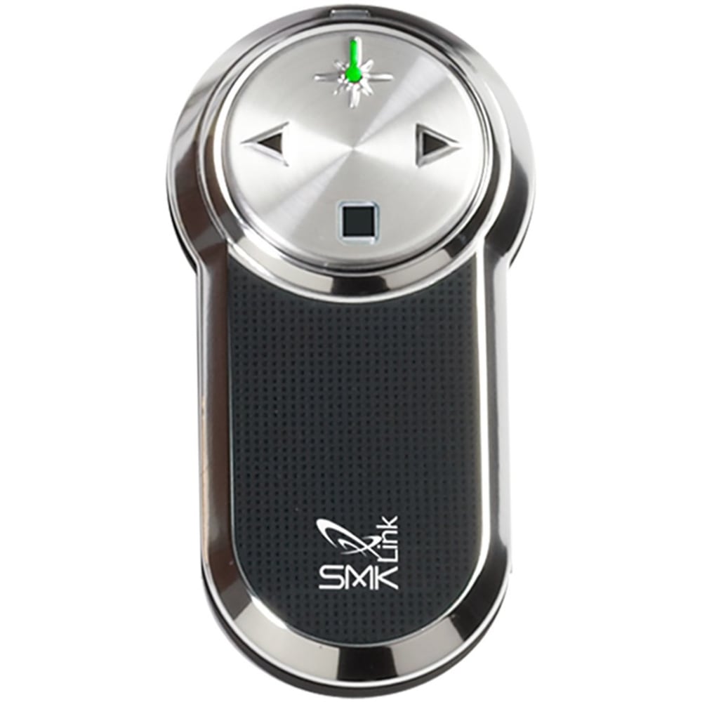 SMK-Link RemotePoint Emerald Navigator SE Wireless Presenter Remote with Bright Green Laser Pointer (VP4155) - The very best PowerPoint remote ever - Flawless Slide Control, Bright Green Laser, 70-foot Range and No Learning Curve (macOS & Windows)