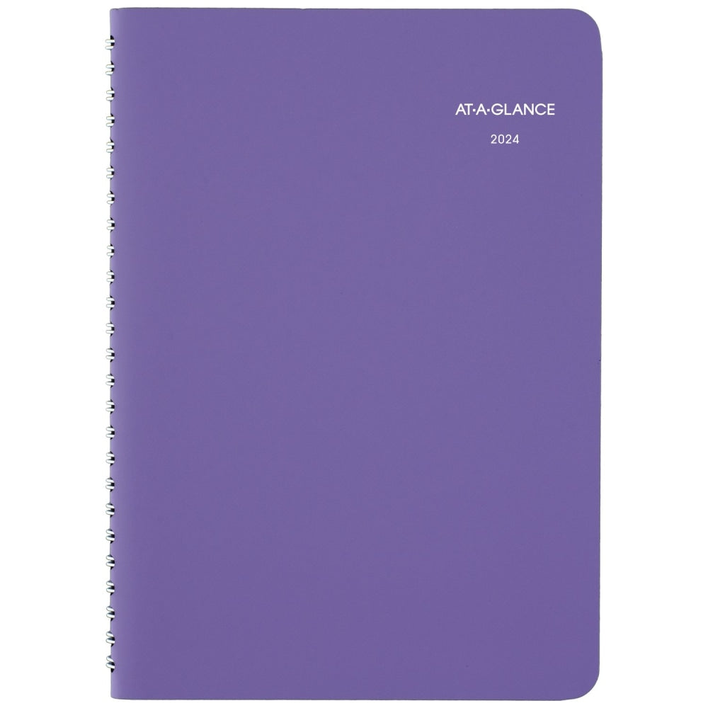 2024-2025 AT-A-GLANCE Beautiful Day 13-Month Weekly/Monthly Appointment Book Planner, 5-1/2in x 8-1/2in, Lavender, January 2024 To January 2025, 938P-200