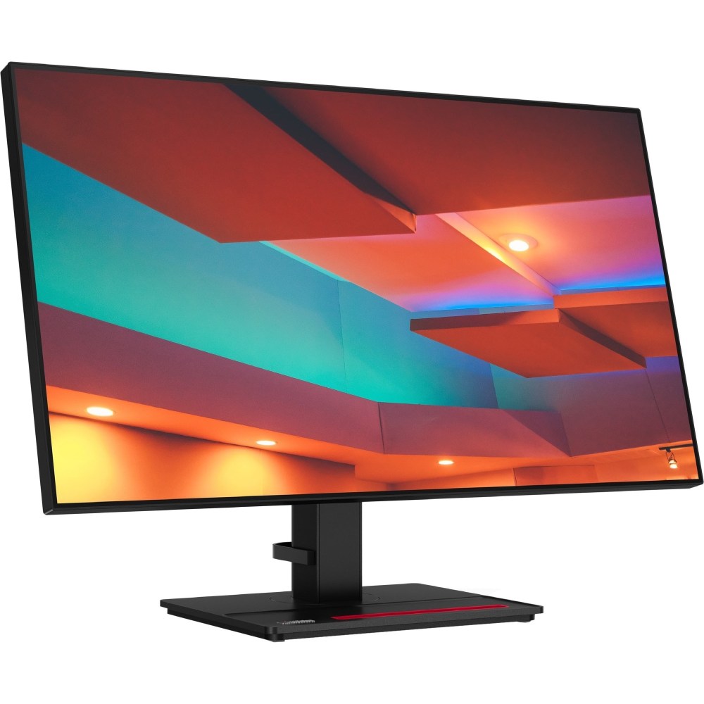 Lenovo ThinkVision P27h-20 27in Class WQHD LCD Monitor - 16:9 - Raven Black - 27in Viewable - In-plane Switching (IPS) Technology - WLED Backlight - 2560 x 1440 - 16.7 Million Colors - 350 Nit Typical - 4 msExtreme Mode - 60 Hz Refresh Rate - HDMI