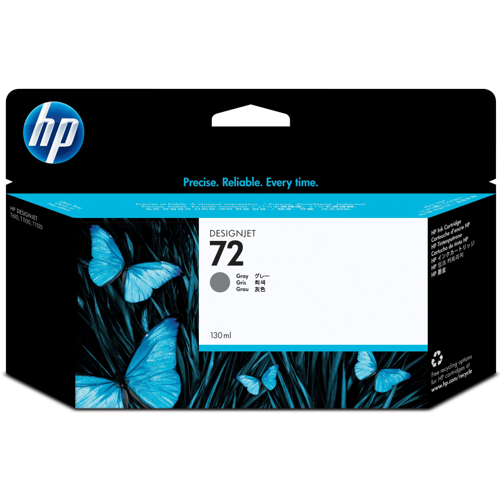 HP 72 Gray Ink Cartridge, C9374A