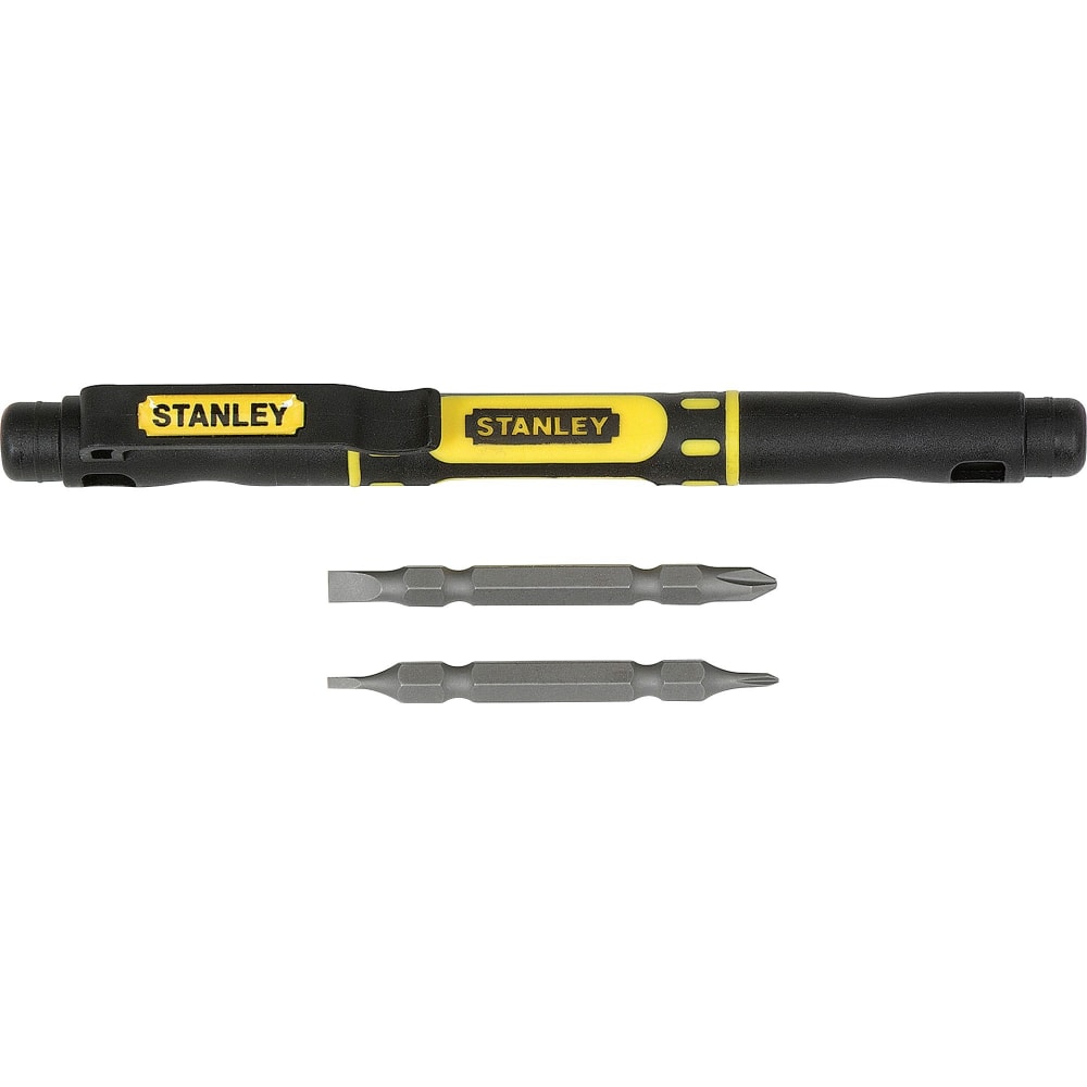 Stanley Bostich 4-in-1 Pocket Screwdriver, Yellow