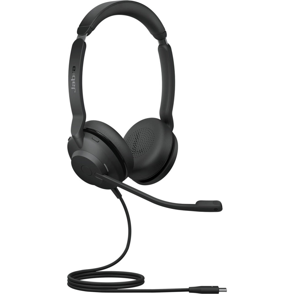 Jabra Evolve2 30 - Stereo - USB Type C - Wired - 20 Hz - 20 kHz - On-ear - Binaural - Ear-cup - 4.92 ft Cable - MEMS Technology Microphone - Black