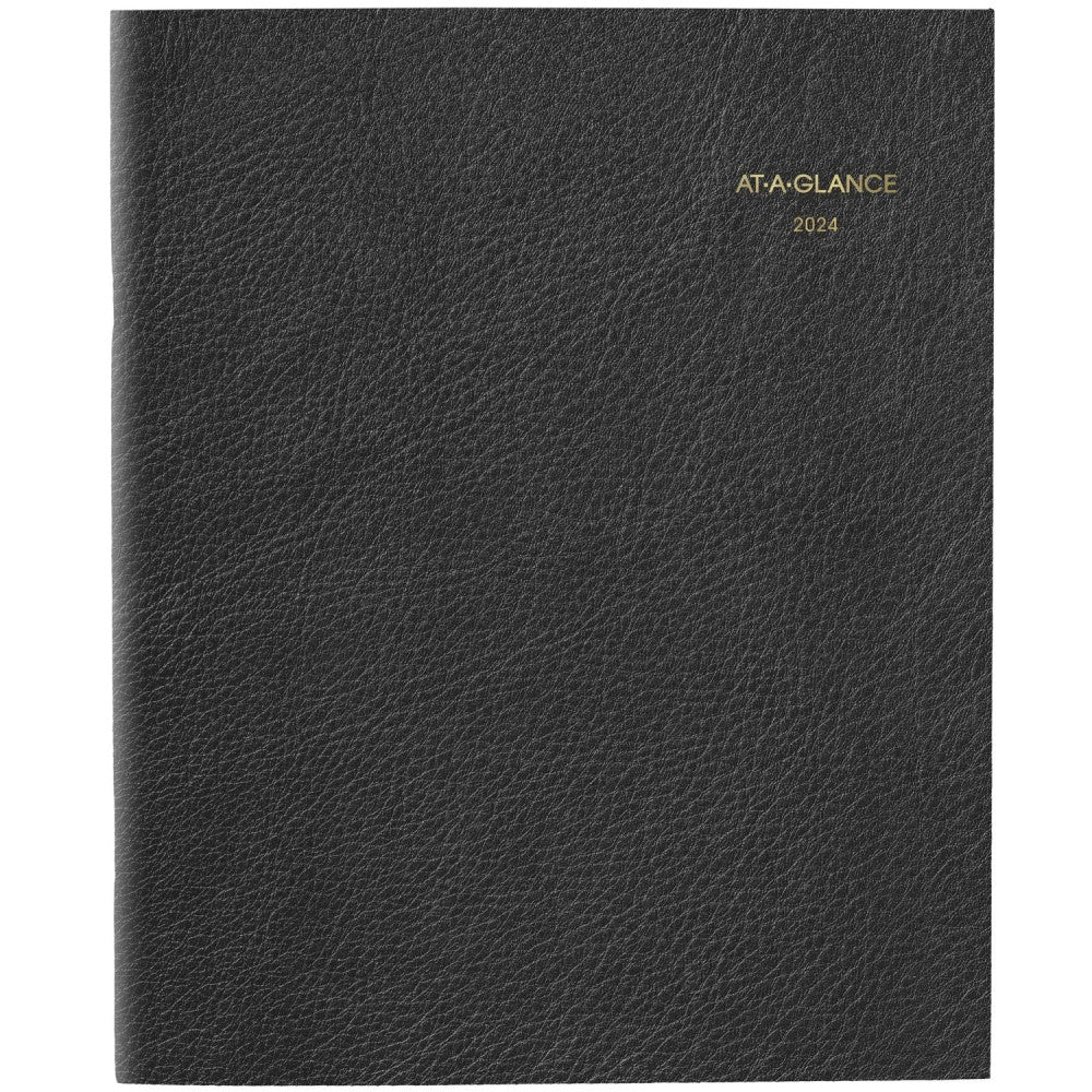 2024-2025 AT-A-GLANCE Executive 13-Month Monthly Padfolio Refill For 70-290, 9in x 11in, Black, January 2024 To January 2025, 7090910