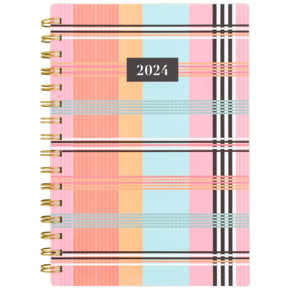 2024 Cambridge Cher Weekly/Monthly Planner, 5-1/2in x 8-1/2in, Multicolor, January To December 2024 , 1676-200