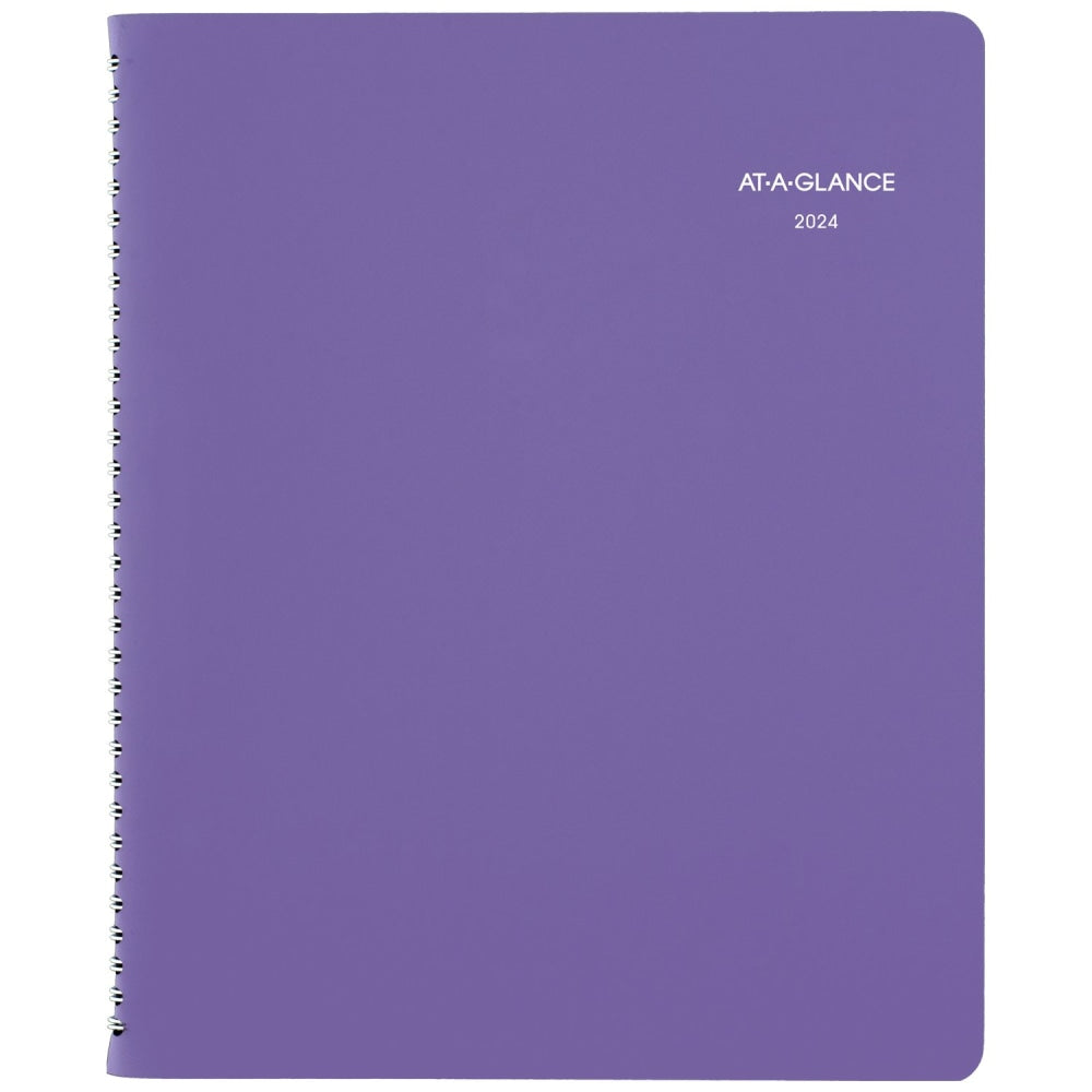 2024-2025 AT-A-GLANCE Beautiful Day Weekly/Monthly Appointment Book Planner, 8-1/2in x 11in, Lavender, January 2024 To January 2025, 938P-905