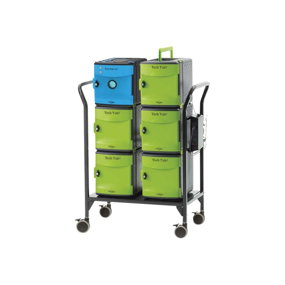 Copernicus Tech Tub2 Modular - Cart (sync, charge and UV clean) - for 26 tablets - lockable - ABS plastic