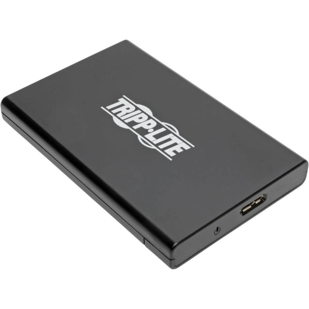 Tripp Lite USB 3.0 SuperSpeed External 2.5 in. SATA Hard Drive Enclosure - Storage enclosure - 2.5in - SATA 6Gb/s - USB 3.0 - black