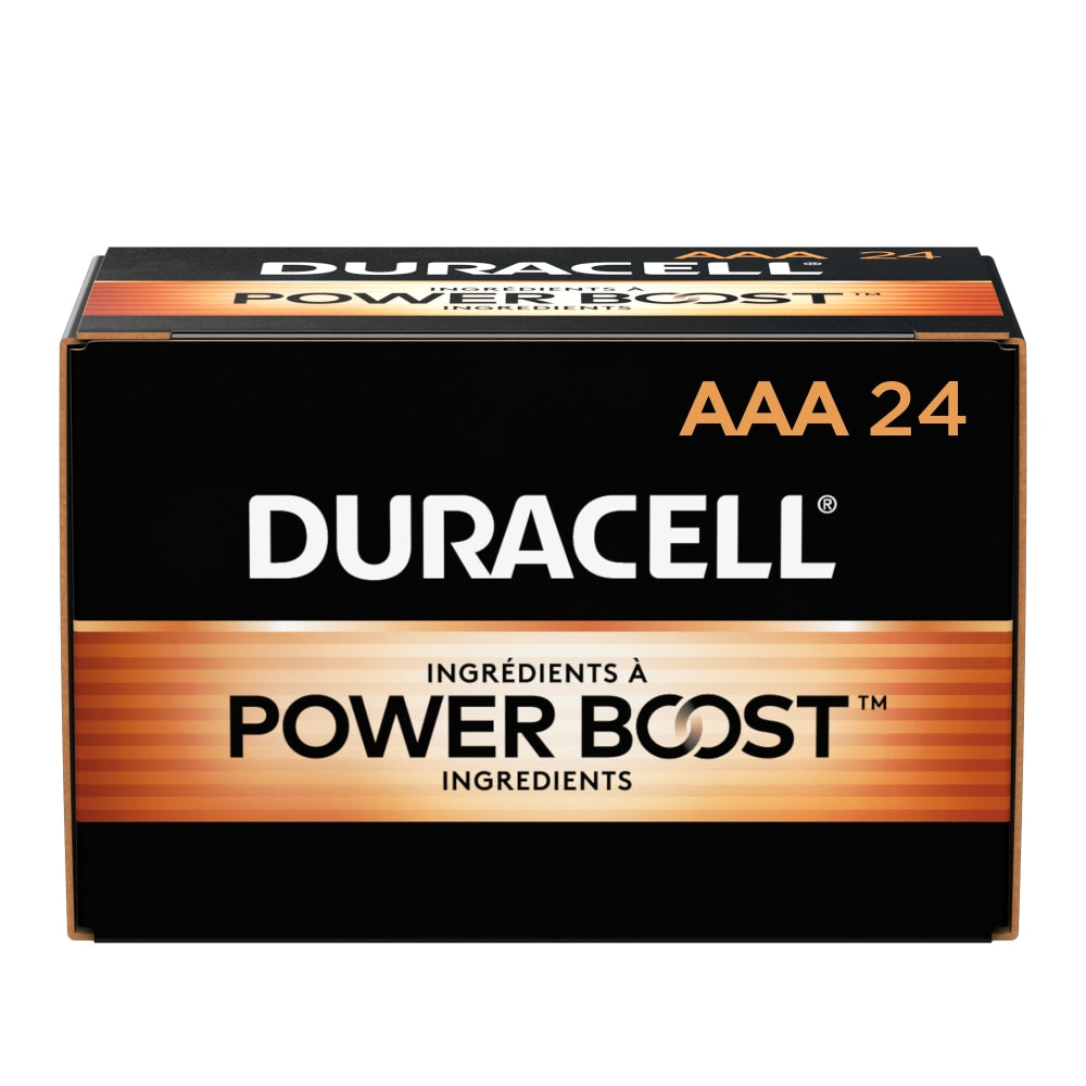 Duracell Coppertop AAA Alkaline Batteries, Box Of 24