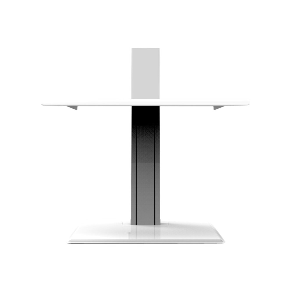 Humanscale QuickStand Eco - Mounting kit (platform, freestanding base) - for notebook - white - desktop