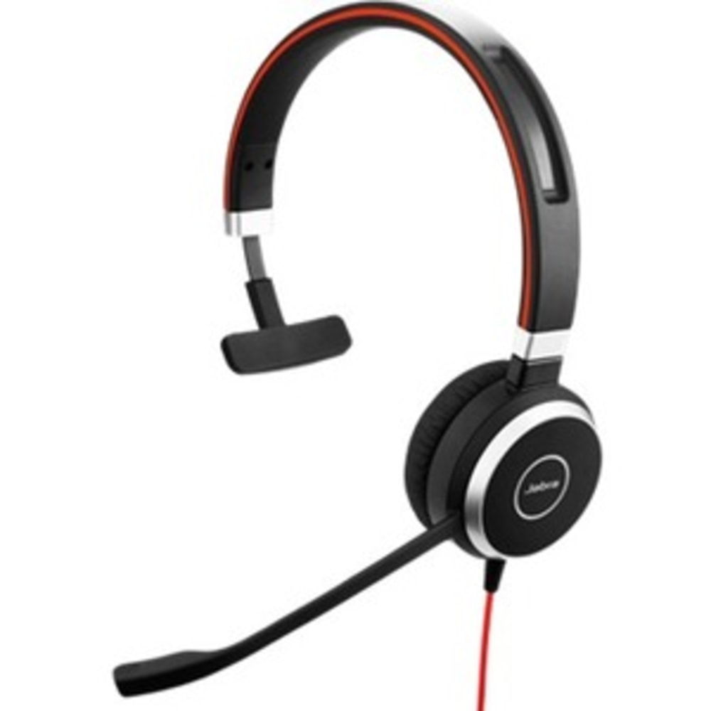 Jabra Evolve 40 Microsoft Lync Mono Wired Over-The-Head Headphones