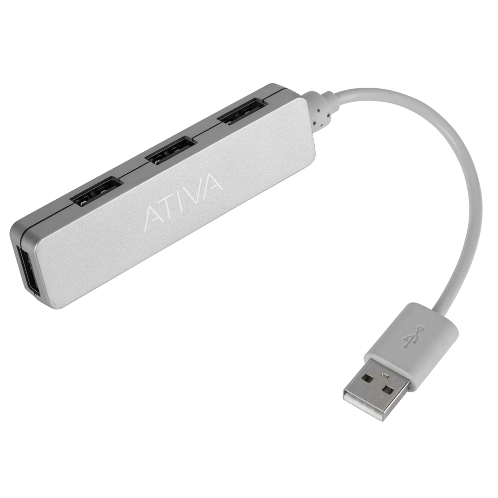 Ativa USB 2.0 4-Port Hub, Silver, UH-73S