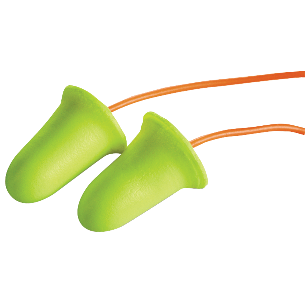 3M, E-A-Rsoft FX Earplugs, Corded, NRR 33