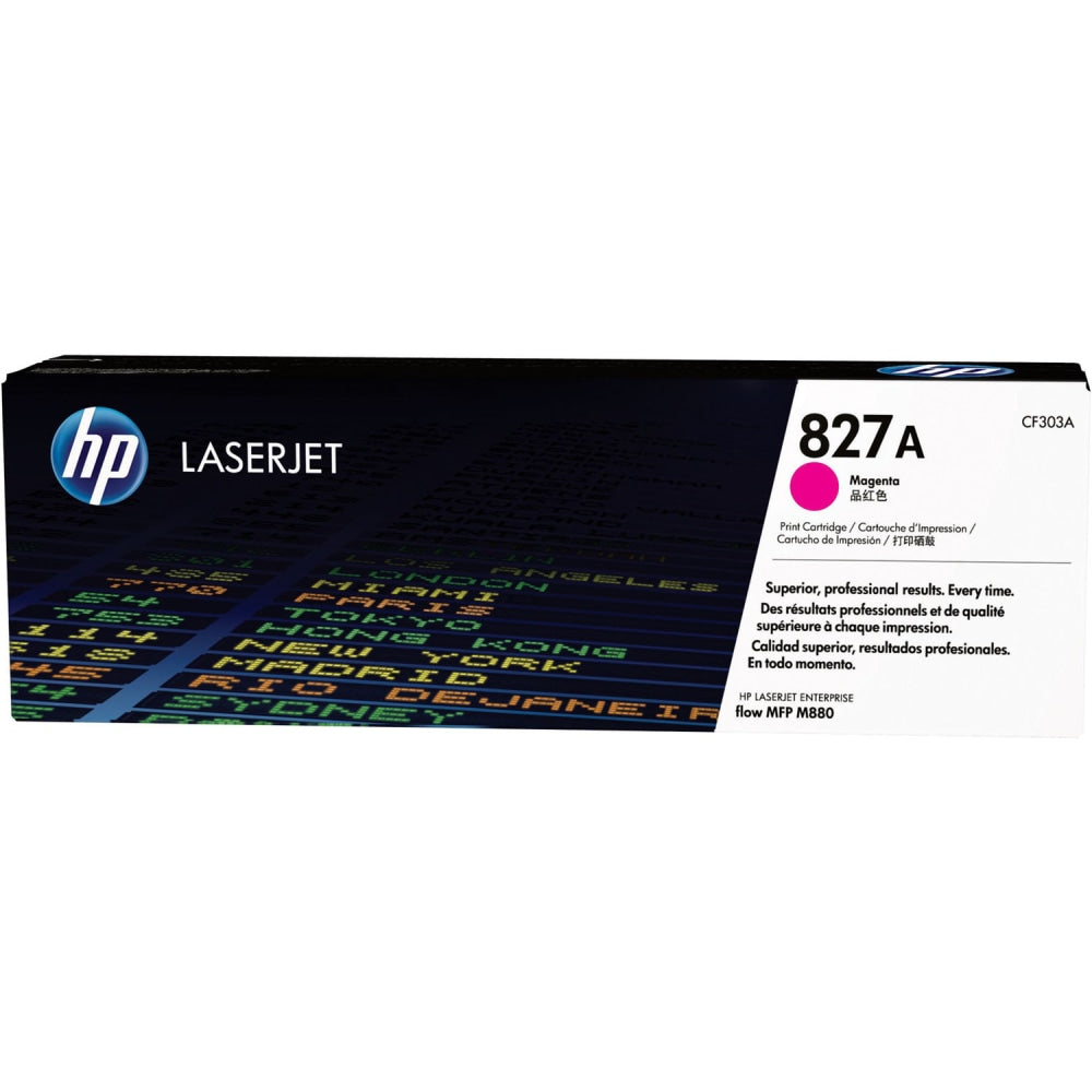 HP 827A Magenta Toner Cartridge, CF303AC