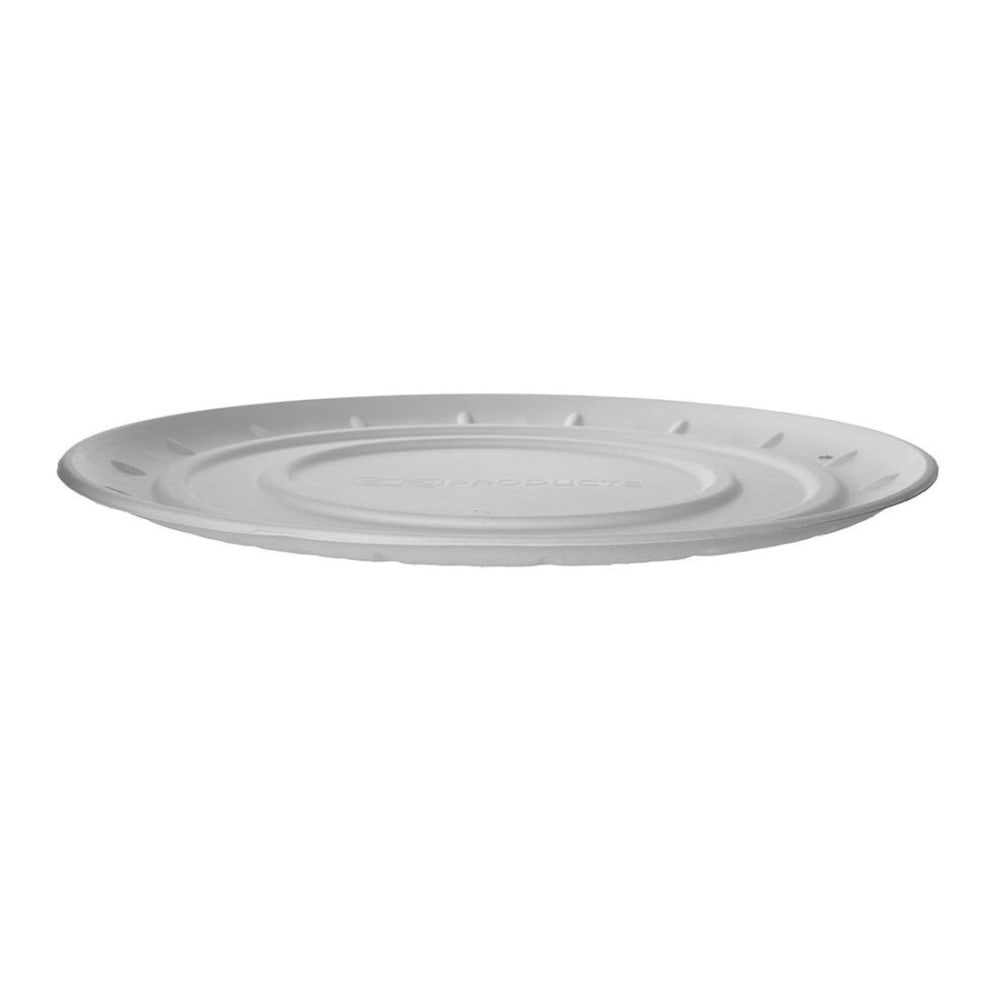 Eco-Products Vanguard Sugarcane Pizza Tray Bases, 16in, White, Pack Of 50 Bases