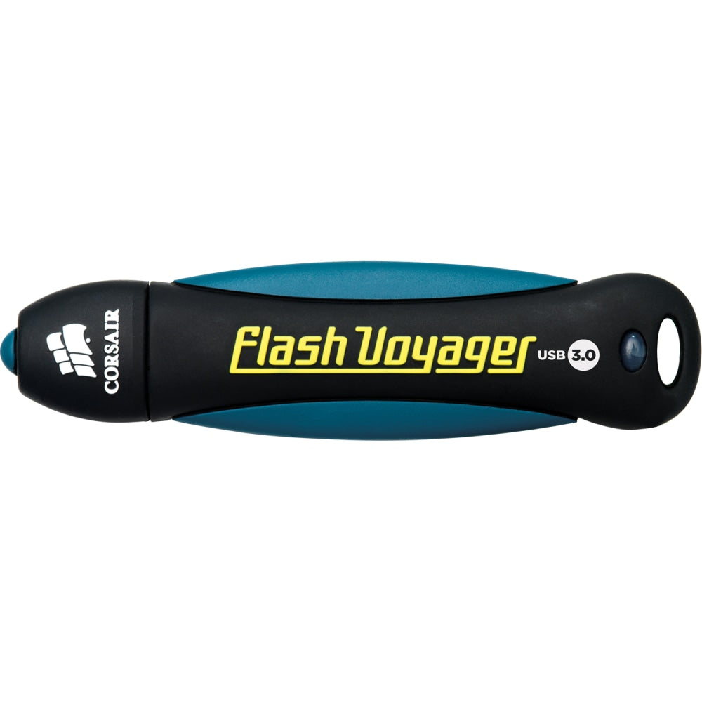 Corsair 128GB Flash Voyager USB 3.0 Flash Drive - 128 GB - USB 3.0 - 190 MB/s Read Speed - 60 MB/s Write Speed - Black