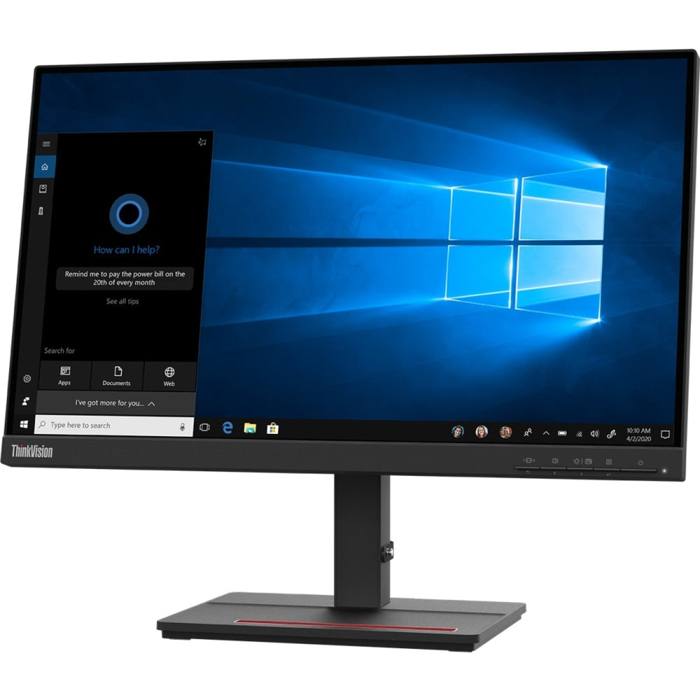 Lenovo ThinkVision S24e-20 24in Class Full HD LCD Monitor - 16:9 - Raven Black - 23.8in Viewable - Vertical Alignment (VA) - WLED Backlight - 1920 x 1080 - 16.7 Million Colors - FreeSync - 250 Nit Typical - 4 ms Extreme Mode - 60 Hz Refresh Rate