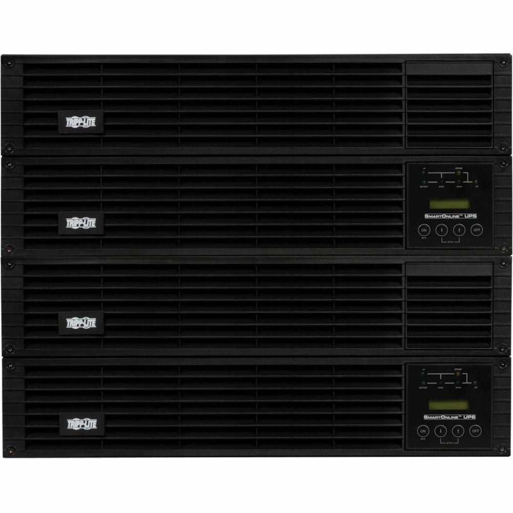 Tripp Lite UPS Smart Online 12000VA 10800W Rackmount 12kVA PDU 200V-240V USB DB9 Manual Bypass Hot Swap 8U - UPS - AC 200/208/220/230/240 V - 10800 Watt - 12000 VA - 4U - 19in