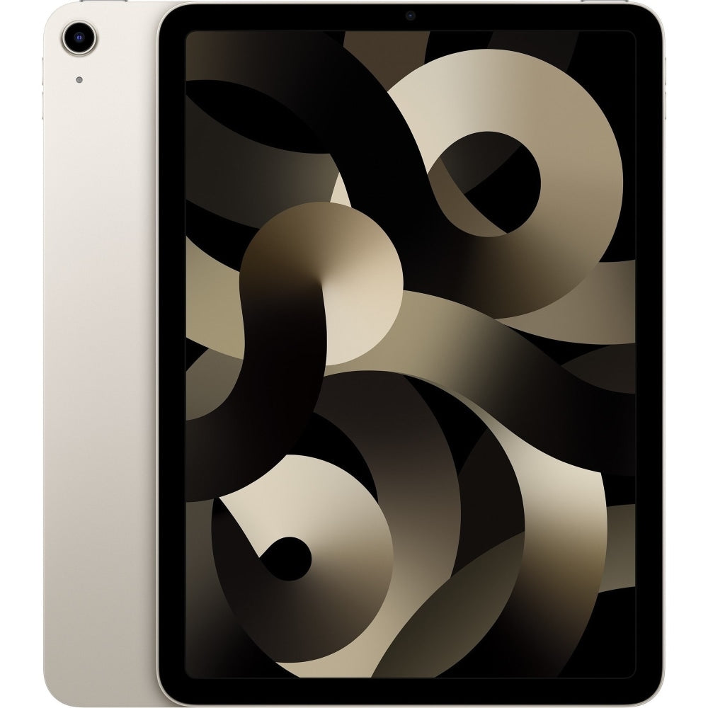 Apple iPad Air (5th Generation) Tablet, 10.9in Screen, 8GB RAM, 64GB Storage, iPadOS 15, Starlight