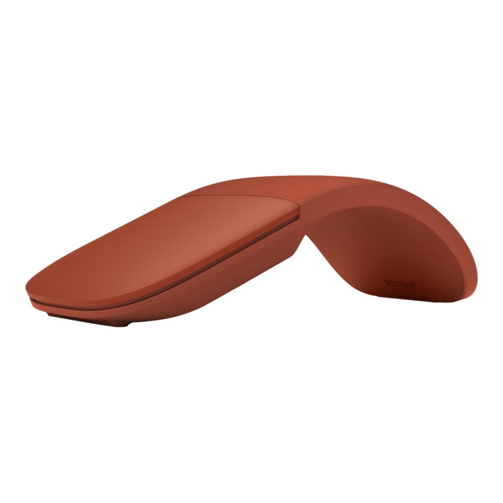 Microsoft Surface Arc Mouse - Mouse - optical - 2 buttons - wireless - Bluetooth 4.1 - poppy red - commercial