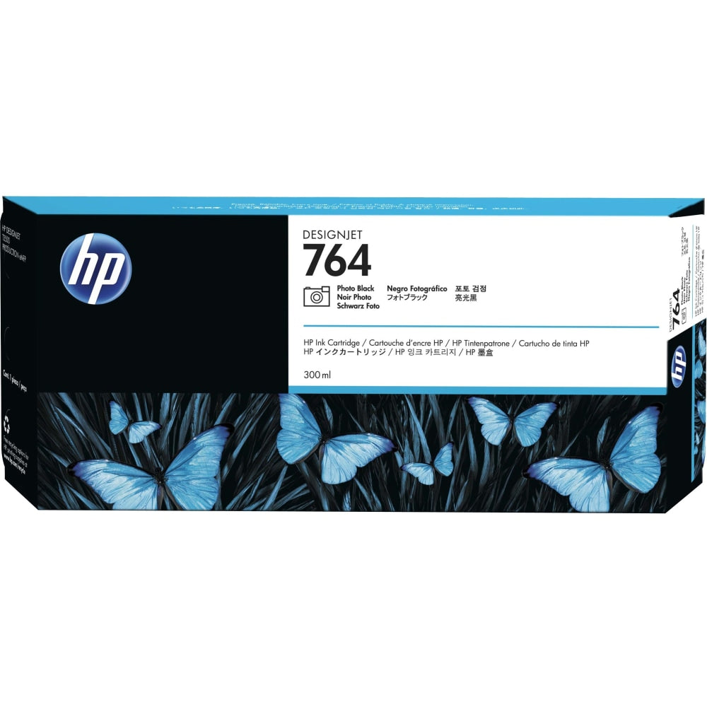 HP 764 Photo Black Ink Cartridge, C1Q17A