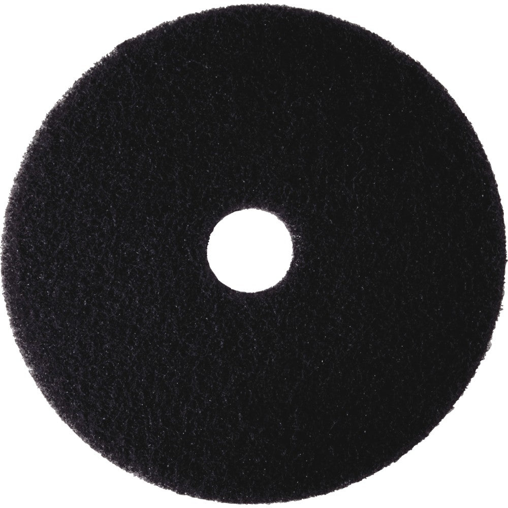 Kleenline Pro Stripping Floor Pads, 20in, Black, Pack Of 5