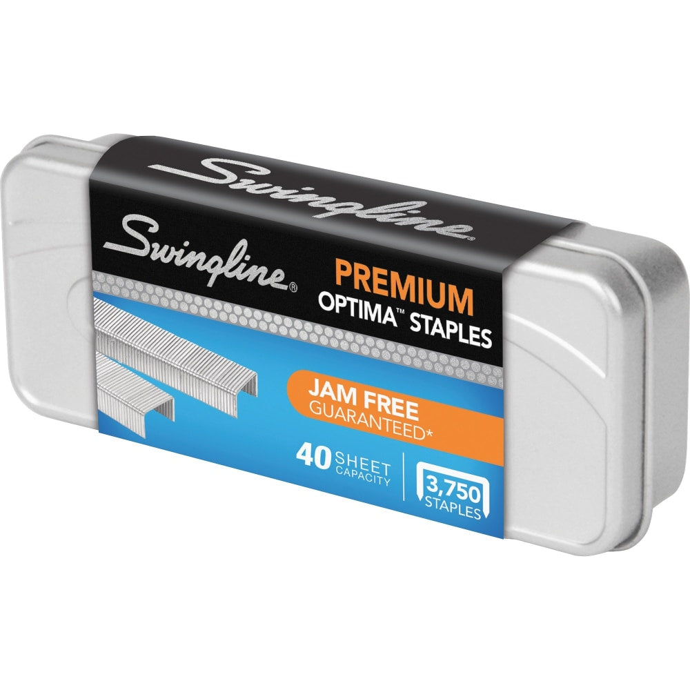 Swingline Optima Premium Staples, 1/4in Standard Strip, Box Of 3,750