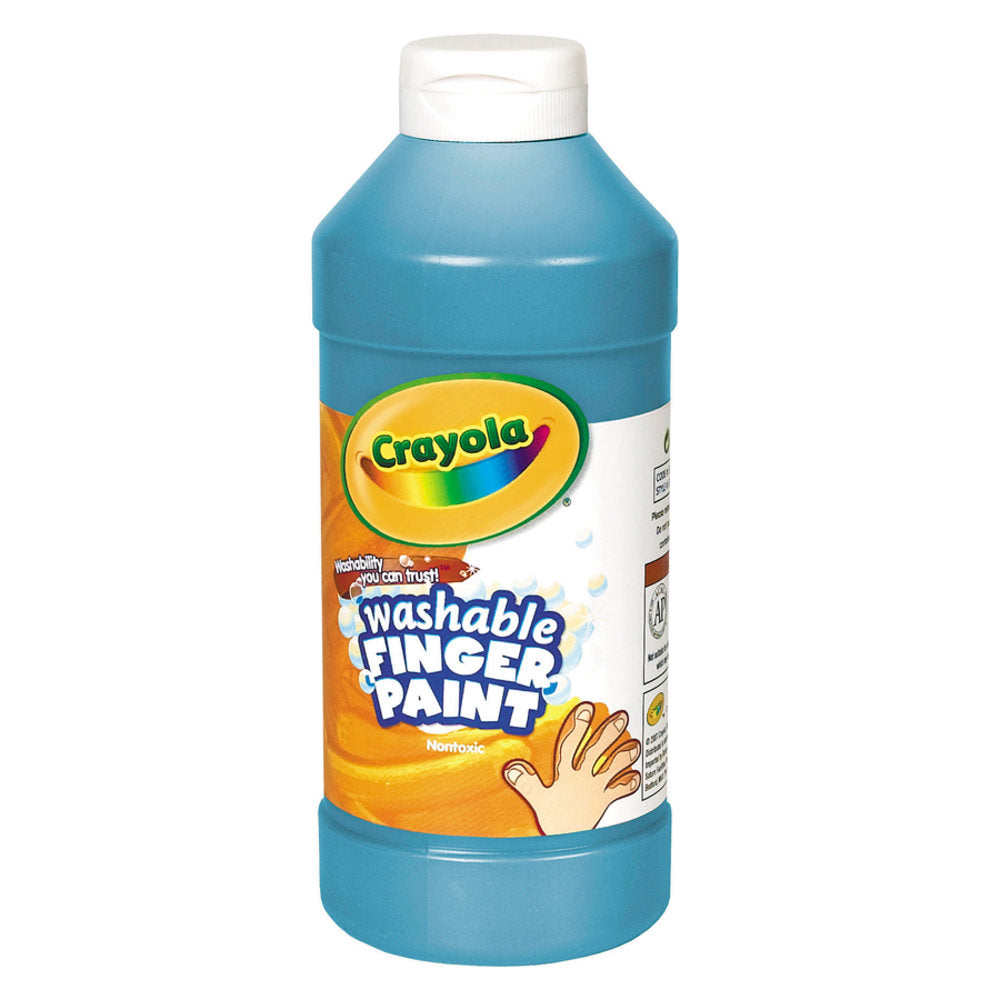 Crayola Washable Finger Paint, 16 Oz., Blue