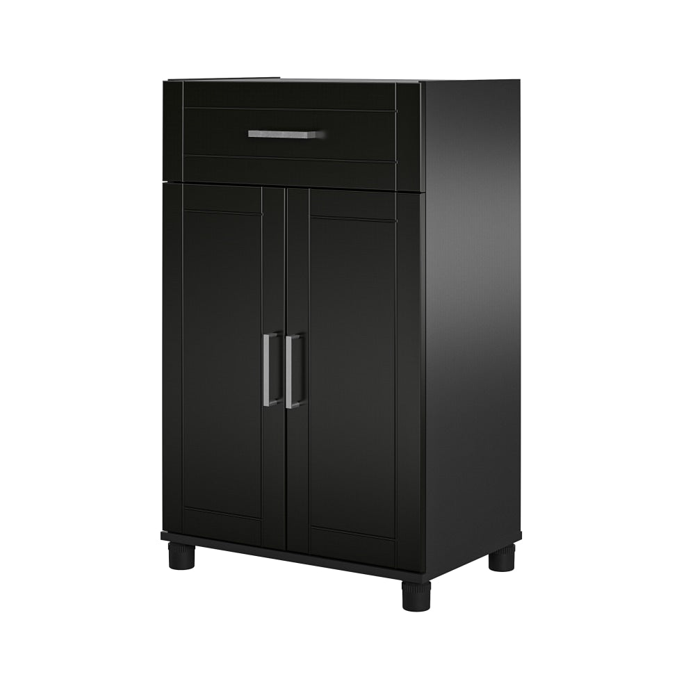 Ameriwood Home Callahan Base Storage Cabinet, 39-1/4inH x 23-1/2inW x 15-7/16inD, Black