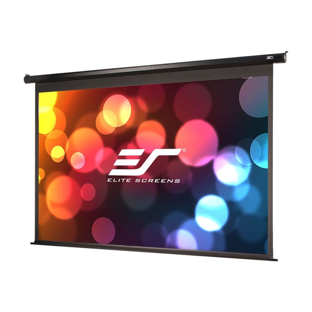 Elite Spectrum Series Electric106X - Projection screen - ceiling mountable, wall mountable - motorized - 106in (105.9 in) - 16:10 - MaxWhite - black