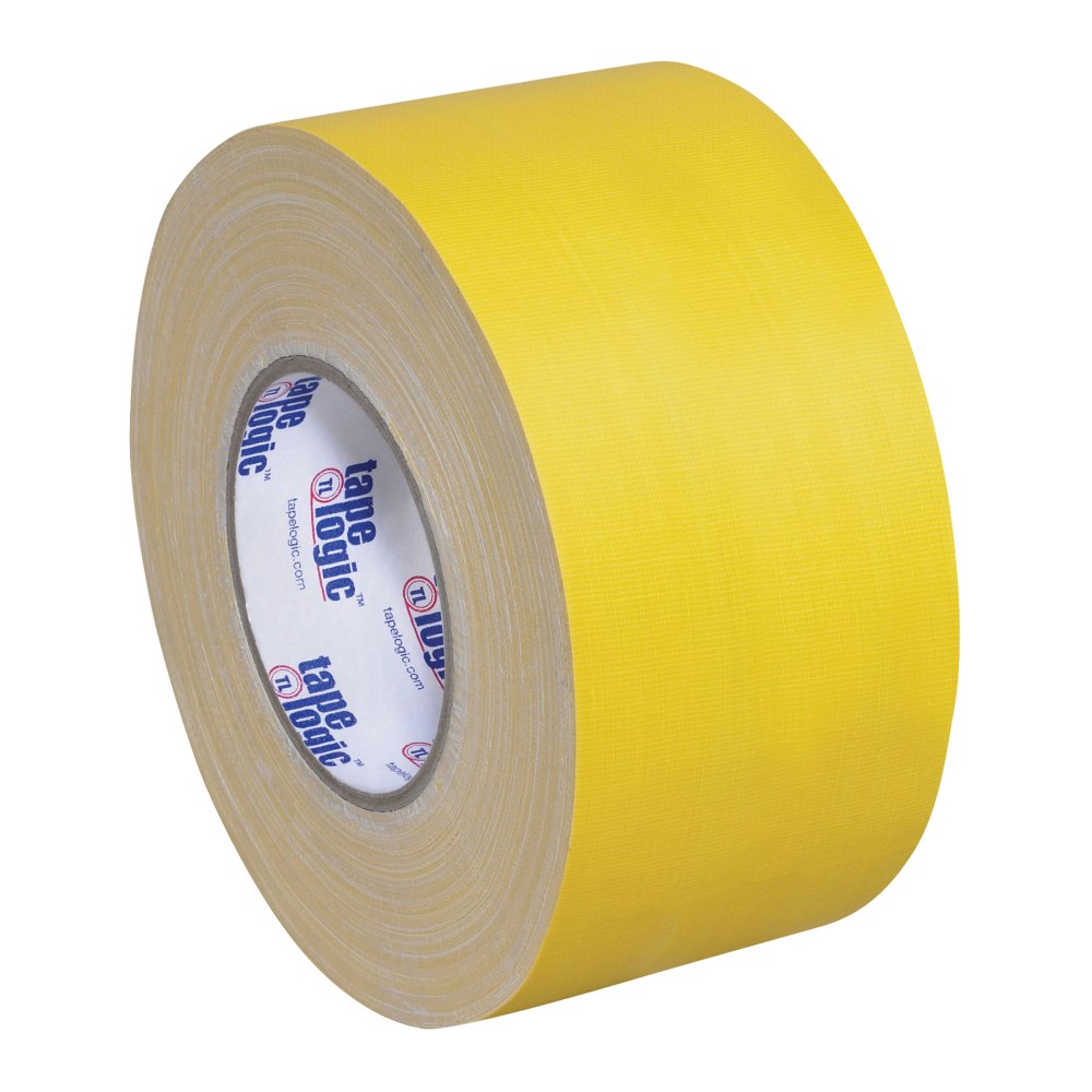 Tape Logic Gaffers Tape, 4in x 60 Yd., 11 Mil, Yellow, Case Of 3 Rolls