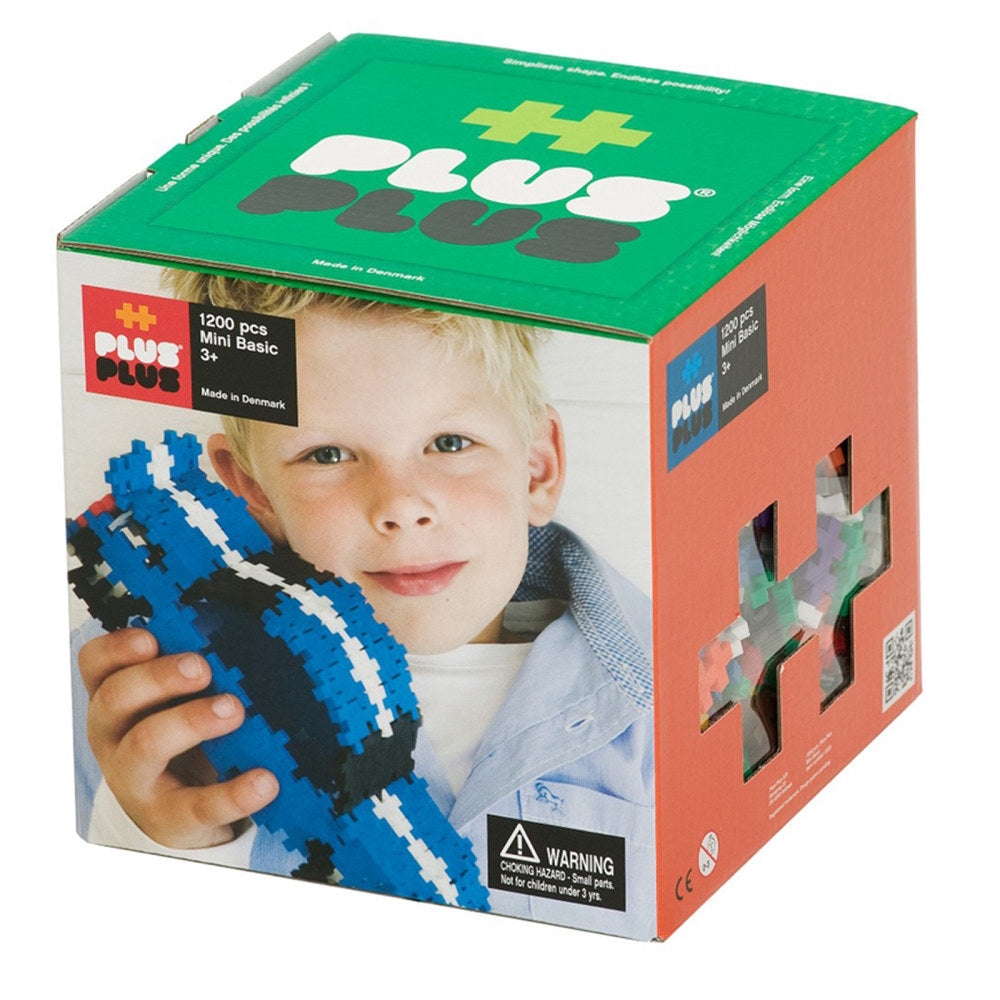 Plus-Plus 1,200-Piece Basic Open Construction Set