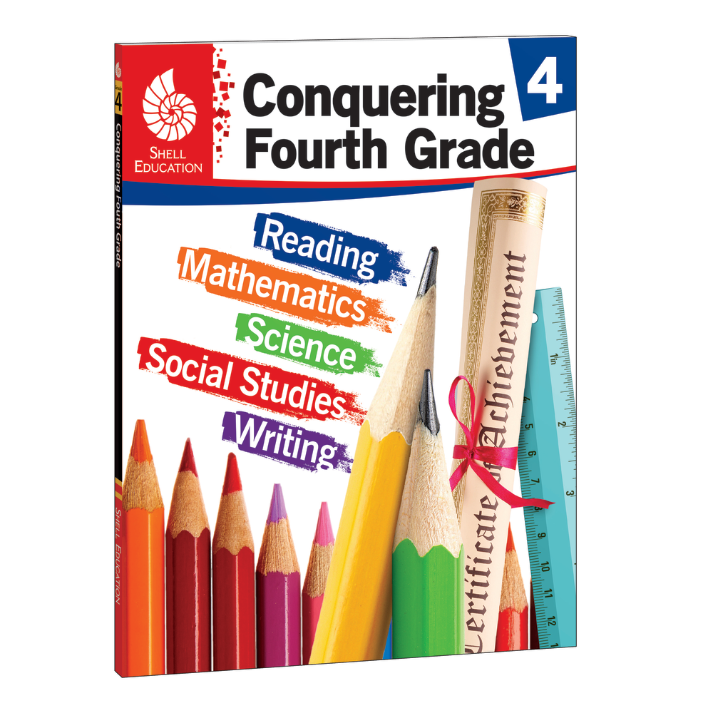 Shell Education Conquering The Grades, Grade 4