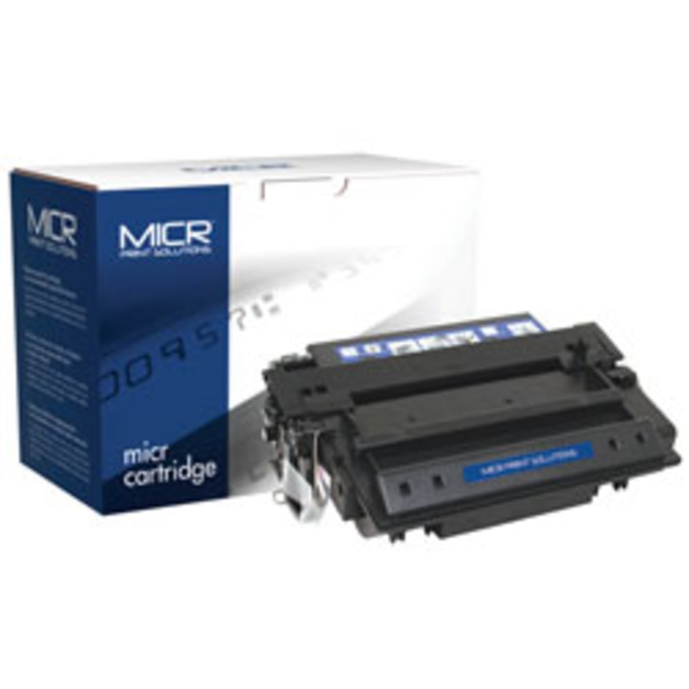 MICR Print Solutions Black High Yield MICR Toner Cartridge Replacement For HP 51X, Q7551X, MCR51XM