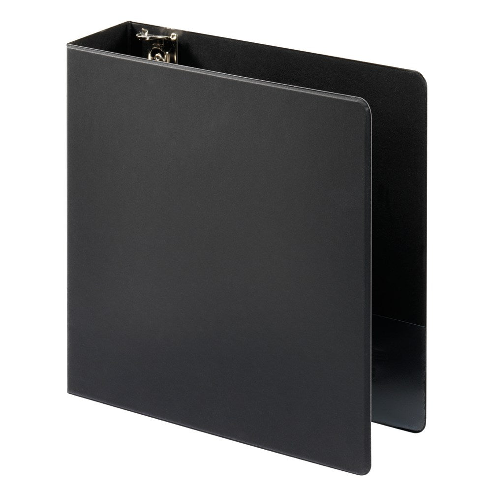 Just Basics Economy Nonview 3-Ring Binder, 3in Round Rings, Black