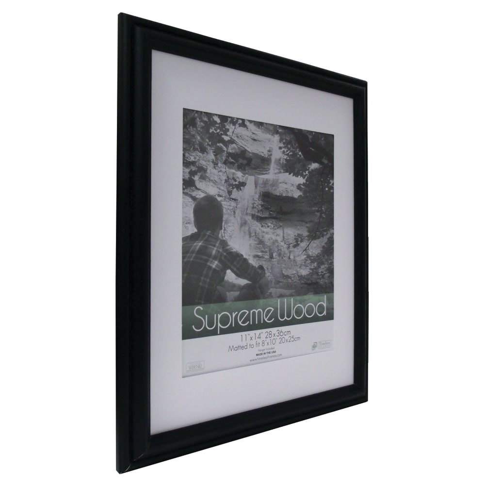 Timeless Frames Supreme Woods Frame, 11in x 14in, Black