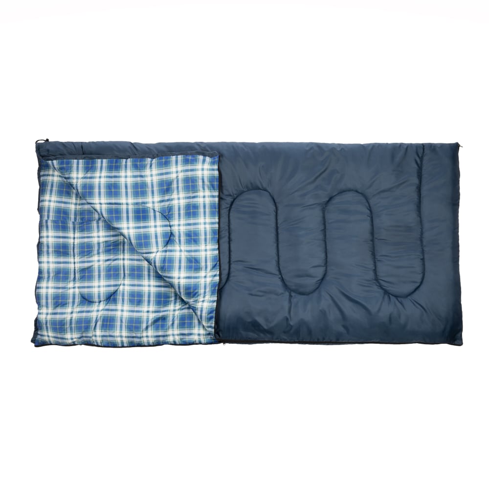 Kamp-Rite Envelope 25 deg. Sleeping Bag, 36in x 78in, Blue