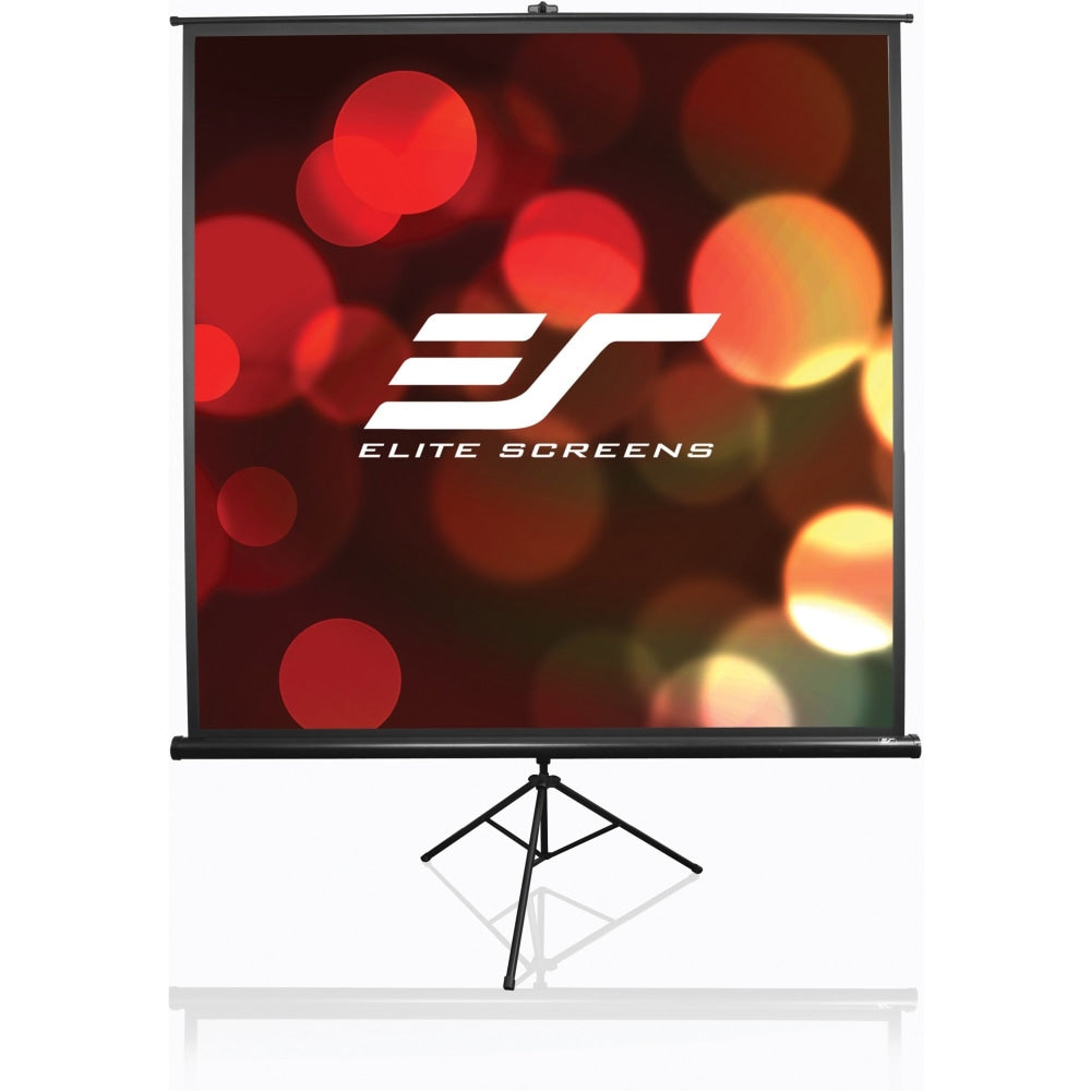 Elite Screens Tripod Series - 99-INCH 1:1, Adjustable Multi Aspect Ratio Portable Indoor Outdoor Projector Screen, 8K / 4K Ultra HD 3D Ready, 2-YEAR WARRANTY, T99UWS1in