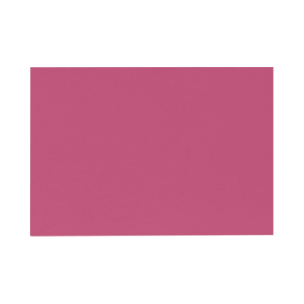 LUX Flat Cards, A6, 4 5/8in x 6 1/4in, Magenta Pink, Pack Of 1,000