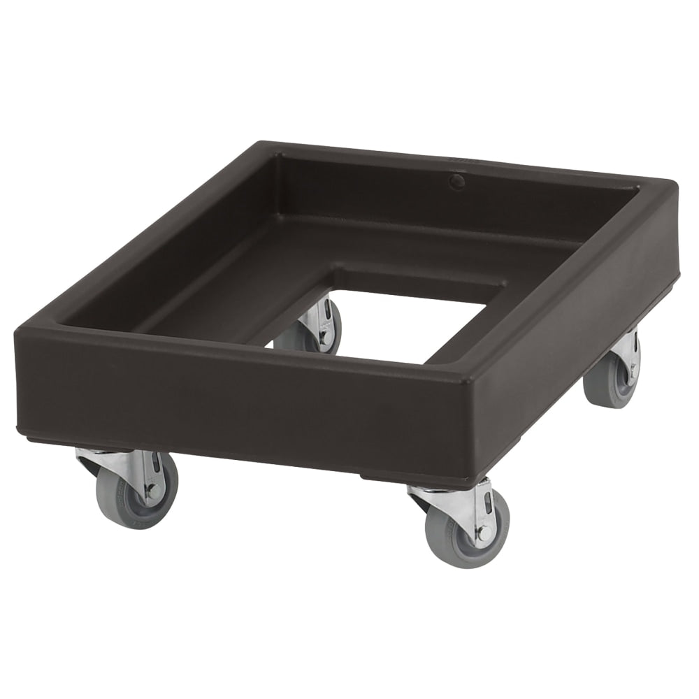 Cambro Camdolly Milk Crate Dolly, 8-1/4in x 16-3/8in, Black