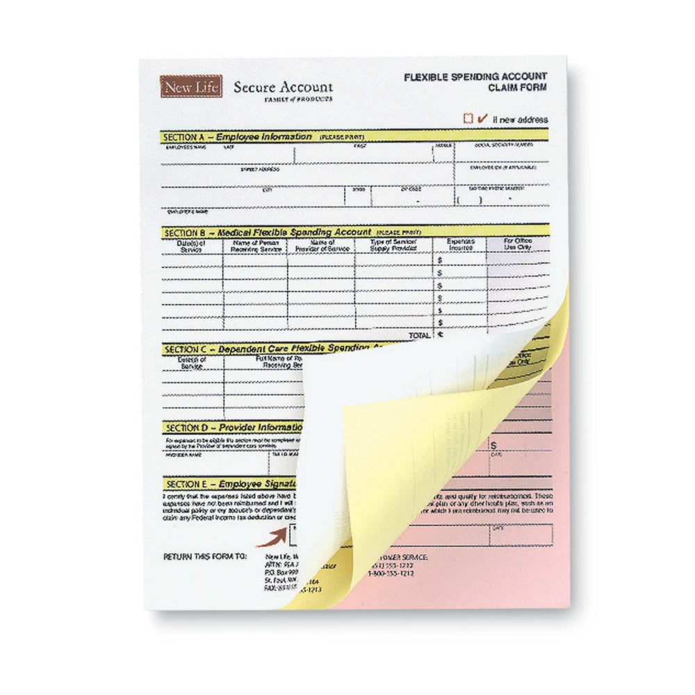 Xerox Revolution Premium 3-Part Straight Digital Carbonless Copy Paper, White/Canary/Pink, Letter (8.5in x 11in), 835 Sets Per Case, 92 Brightness