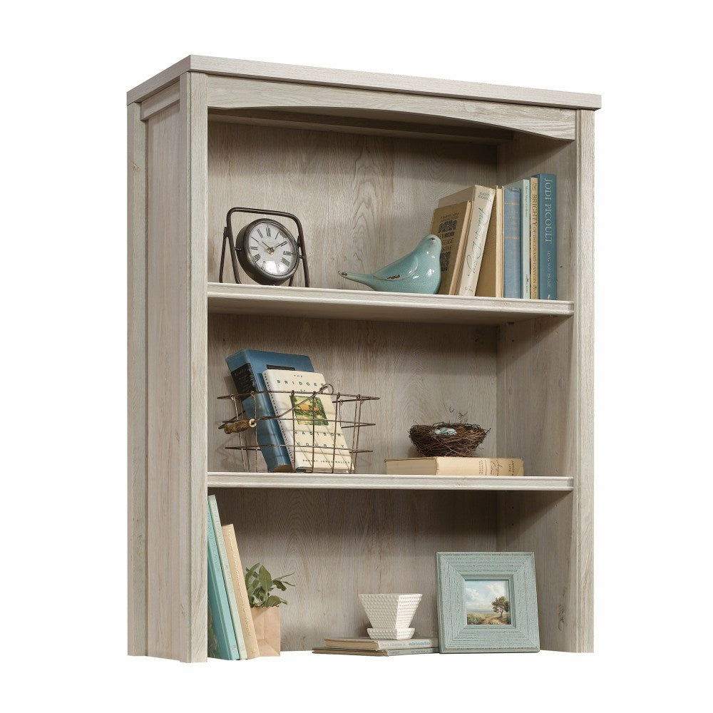 Sauder Costa Library Hutch, Chalked Chestnut