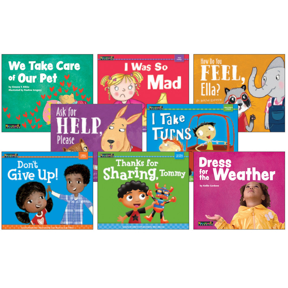 Newmark Learning MySELF Complete Single-Copy Small Books, Grades PK-1, Set Of 48 Titles