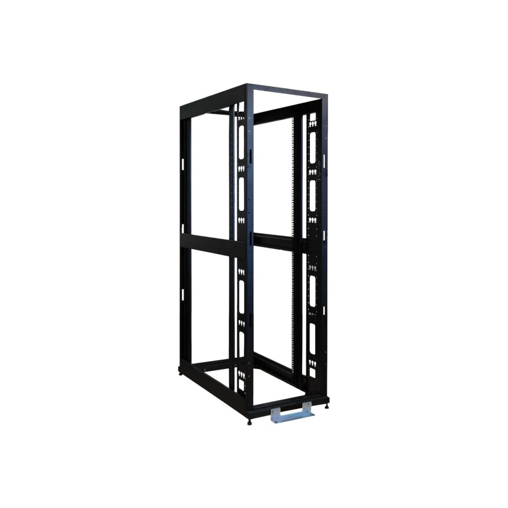 Tripp Lite 42U 4-Post Open Frame Rack Cabinet 36in Depth No Sides, Drs, Roof - Rack open frame - 4-post - black texture powder coat - 42U - 19in