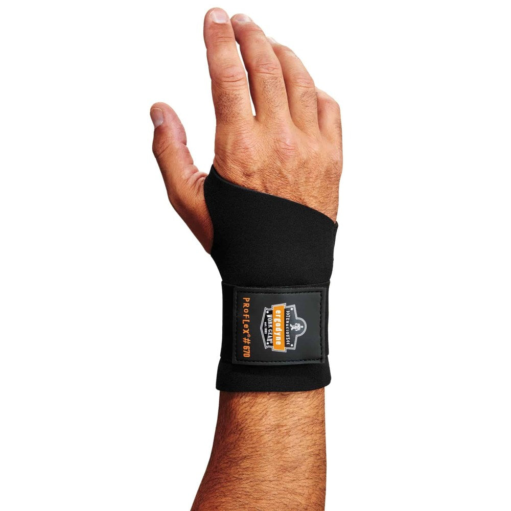 Ergodyne ProFlex 670 Support, Wrist, Medium, Black