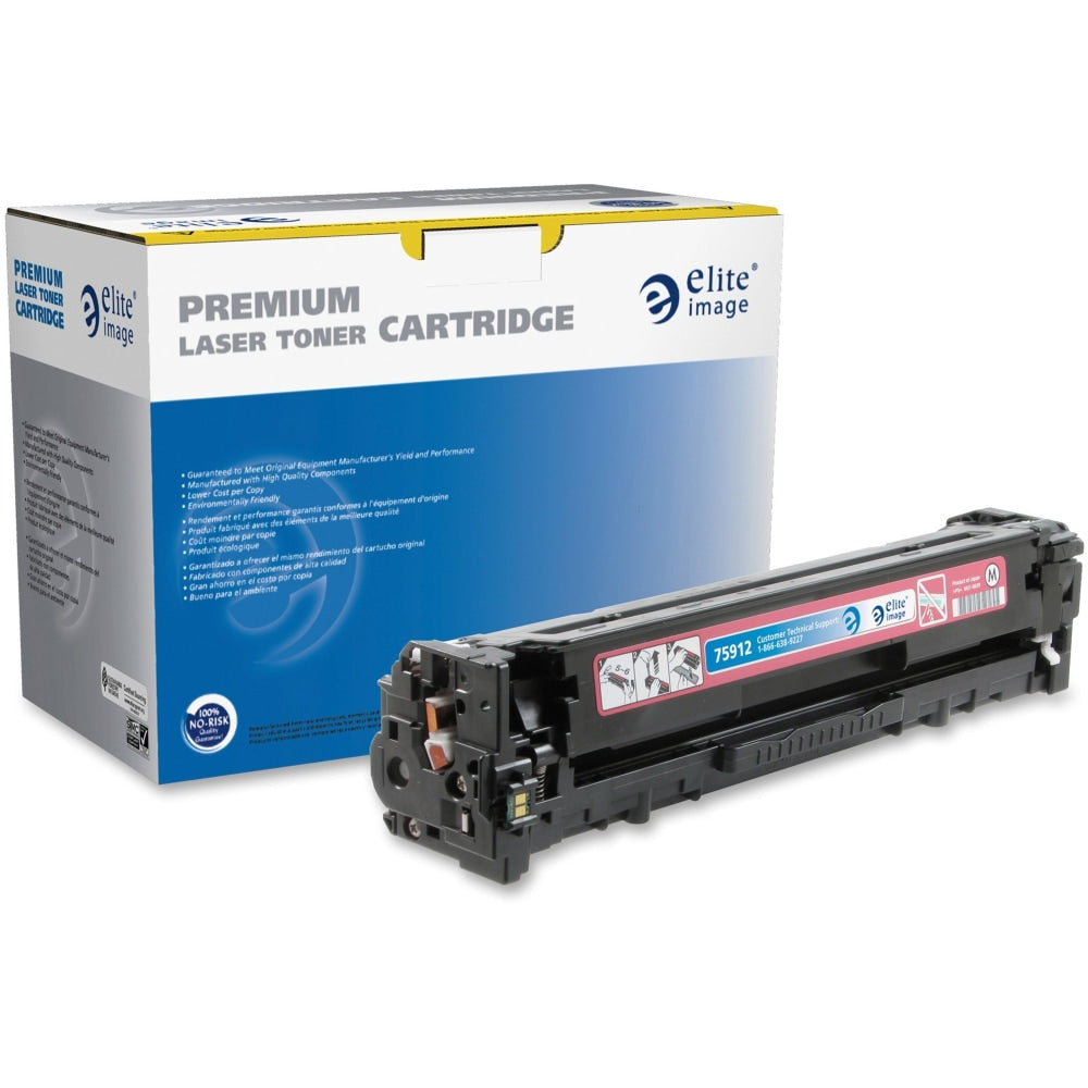 Elite Image Remanufactured Magenta Toner Cartridge Replacement For HP 131A, CF212A