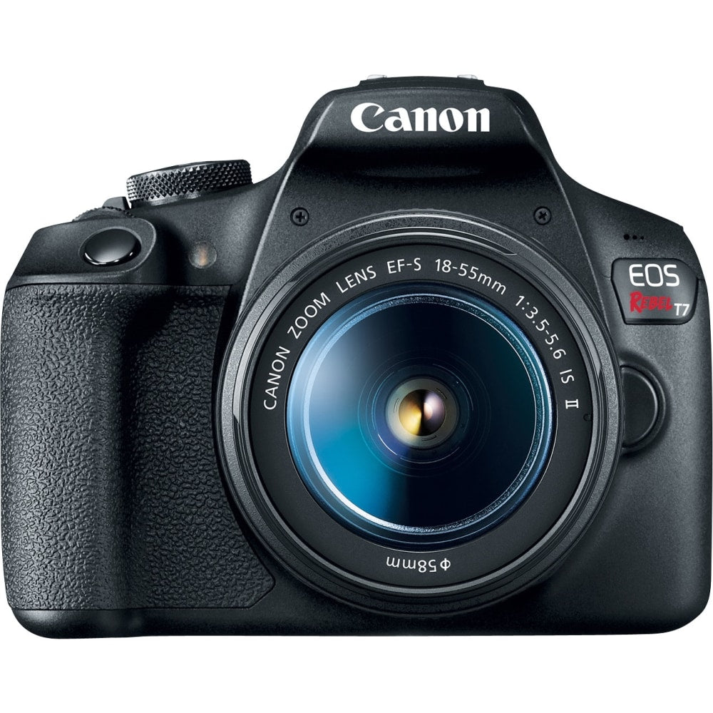 Canon EOS Rebel T7 24.1 Megapixel Digital SLR Camera with Lens - 0.71in - 2.17in - Autofocus - 3inLCD - 3.1x Optical Zoom - Optical (IS) - 6000 x 4000 Image - 1920 x 1080 Video - HD Movie Mode - Wireless LAN