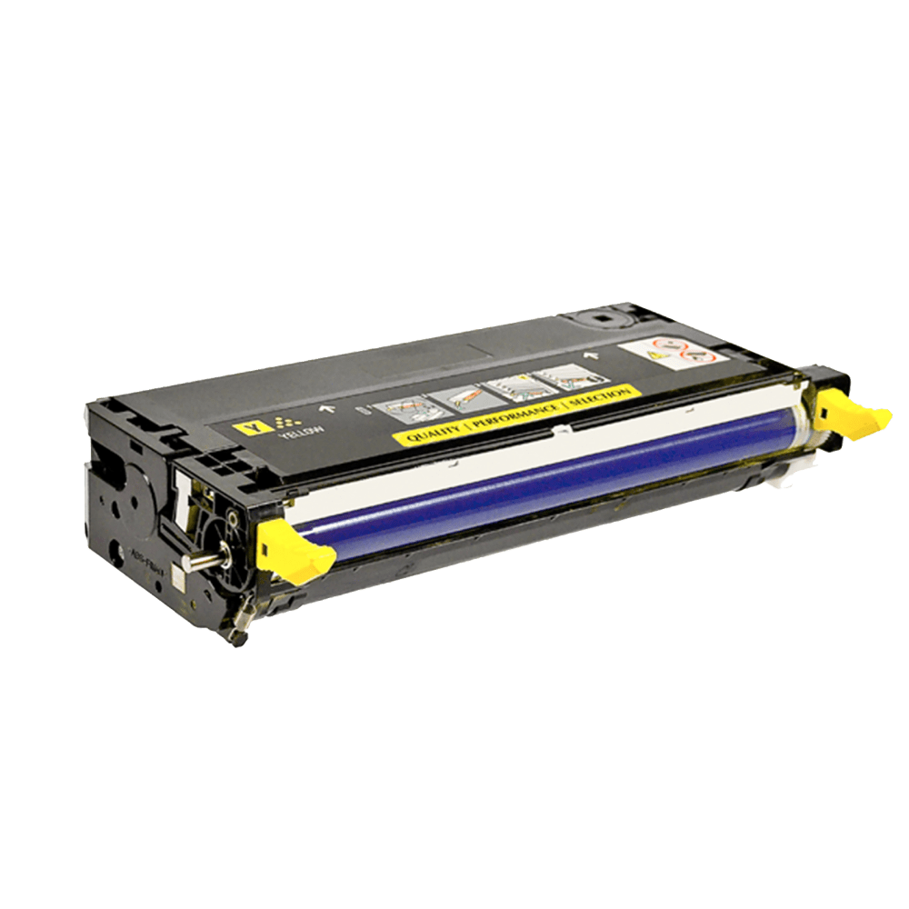 Hoffman Tech Remanufactured Yellow High Yield Toner Cartridge Replacement For Xerox 106R01394, 106R01390, TG200684