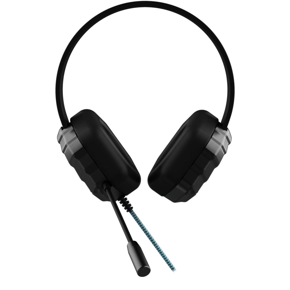 Gumdrop DropTech USB B2 Headset - Black - Stereo - USB - Wired - Over-the-head - Binaural - Circumaural - 6 ft Cable - Black